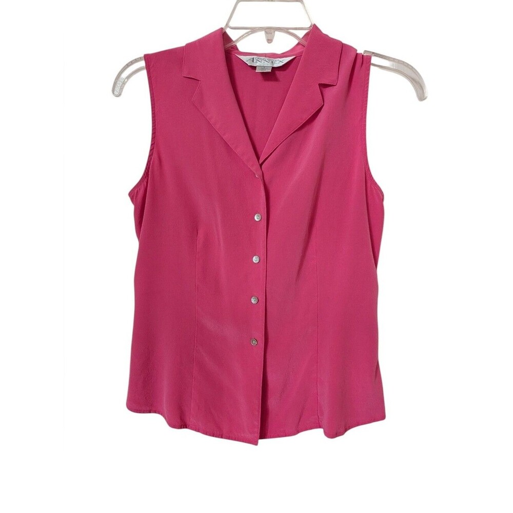 Vintage Casual Corner Silk Blouse